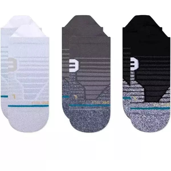 Stance Versa Tab 3-Pack Socks - Small / Black/White
