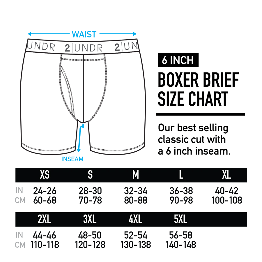 2UNDR Mens Swing Shift Boxer Briefs Solid -