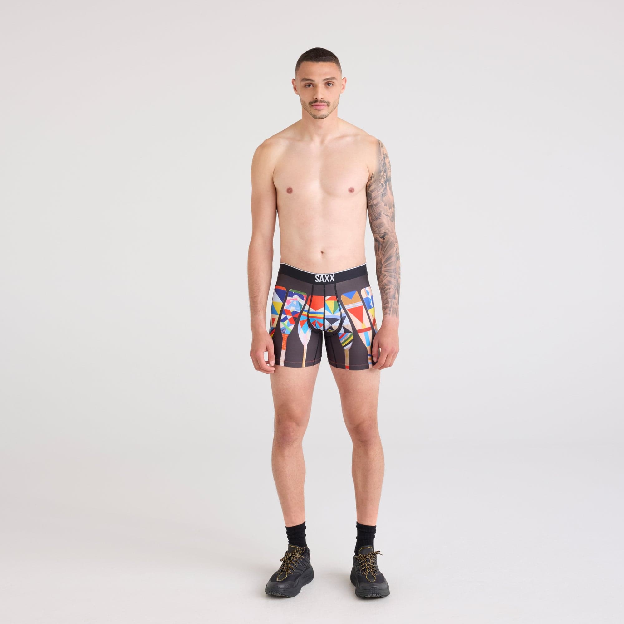 SAXX Mens Volt Breathable Mesh Boxer Brief  -