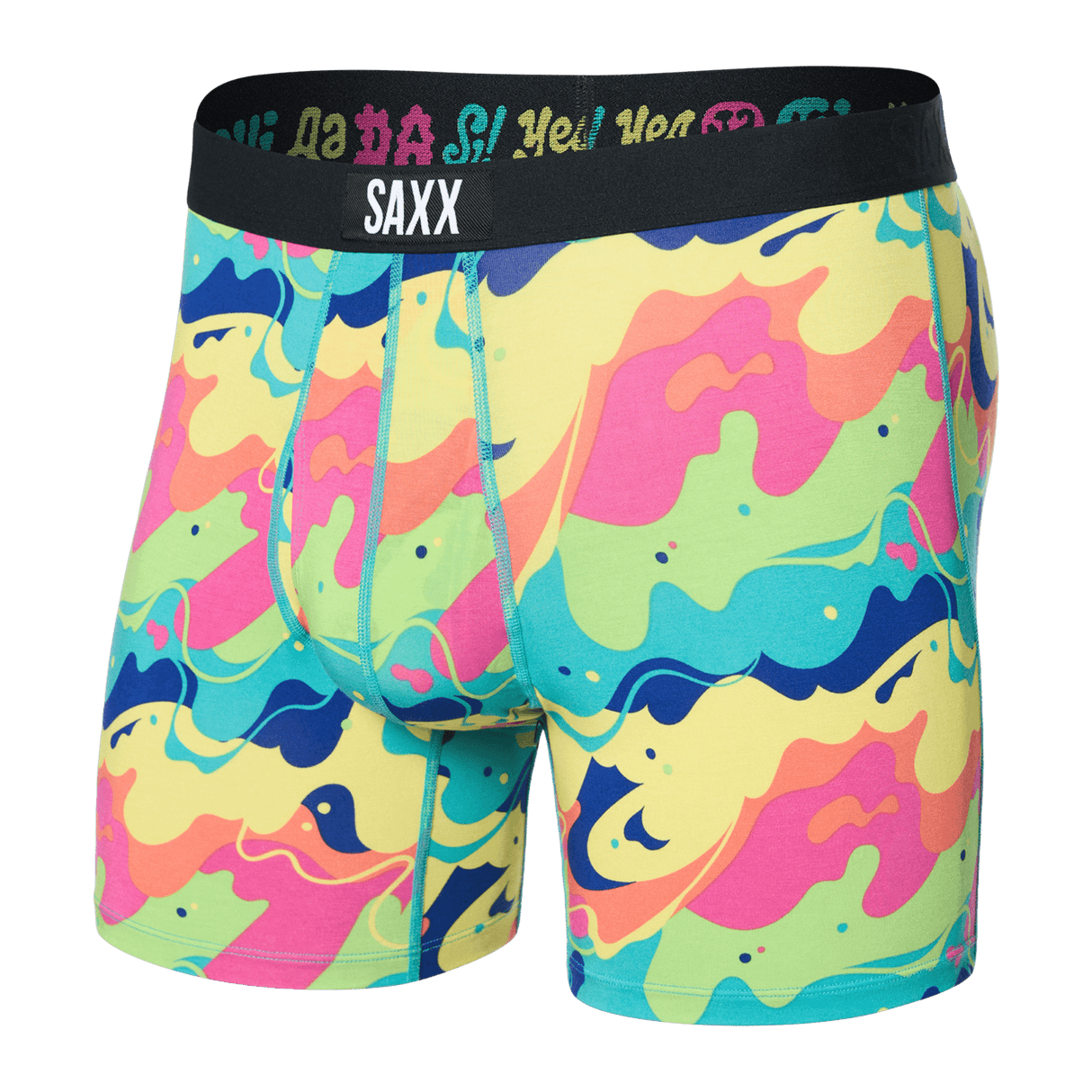 SAXX Mens Ultra Super Soft- Yes To That - Multi