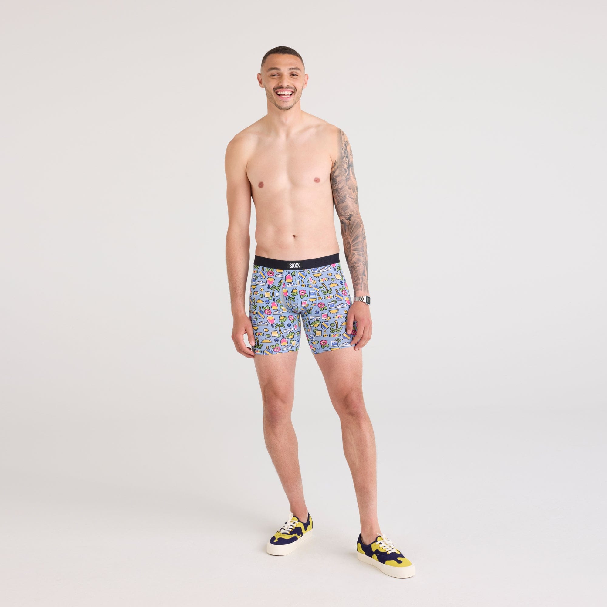 SAXX Mens Vibe Xtra Super Soft Boxer  -