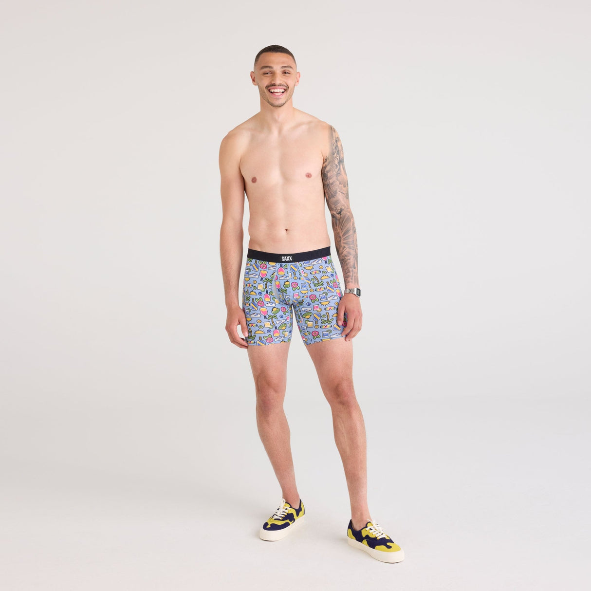 SAXX Mens Vibe Xtra Super Soft Boxer  -