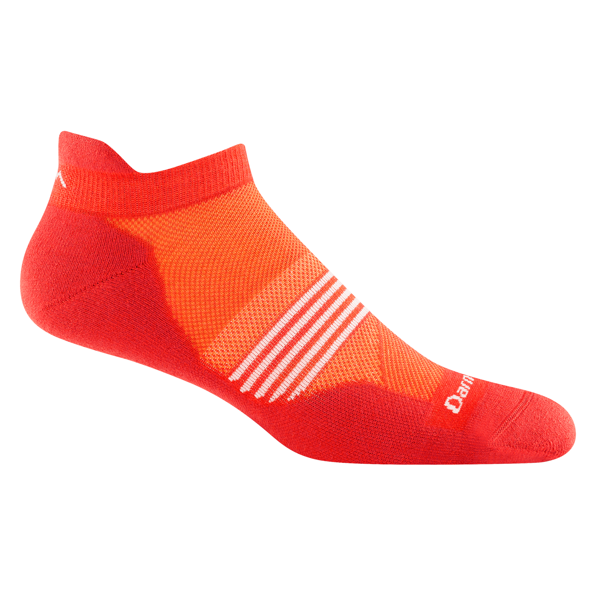 Darn Tough Mens Element No Show Tab Lightweight Running Socks  -  Medium / Tiger