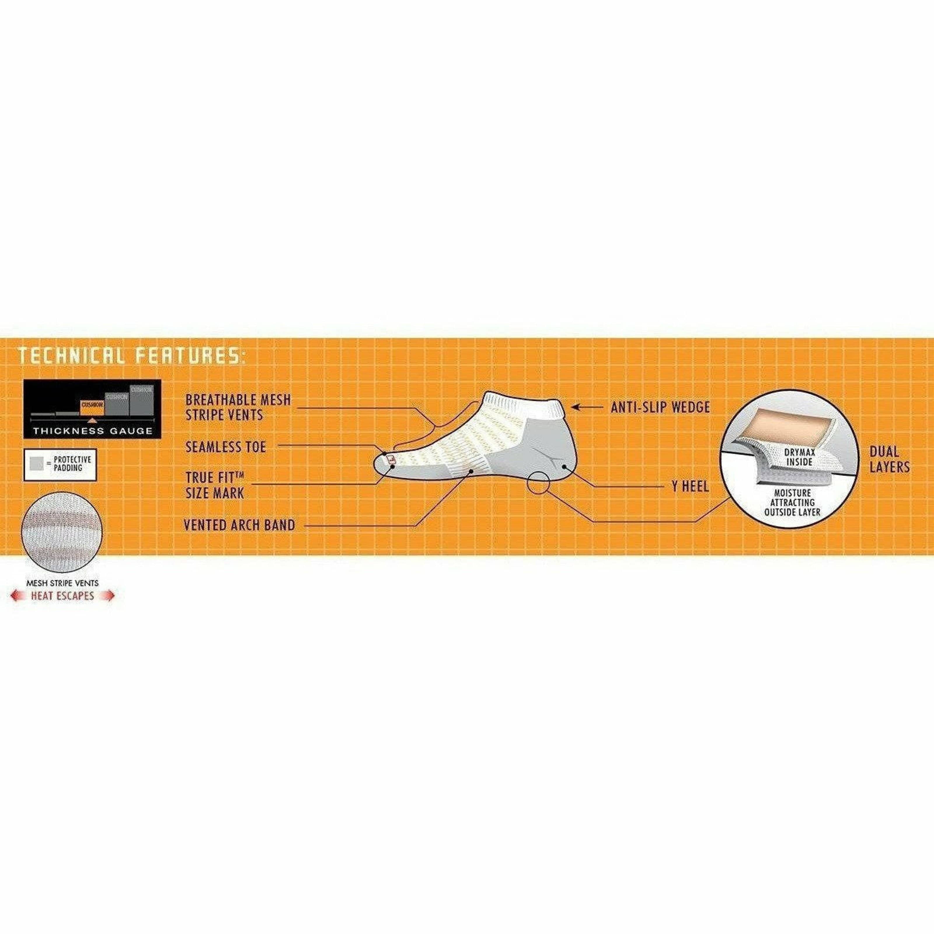 Drymax Running Lite-Mesh Crew Socks  -