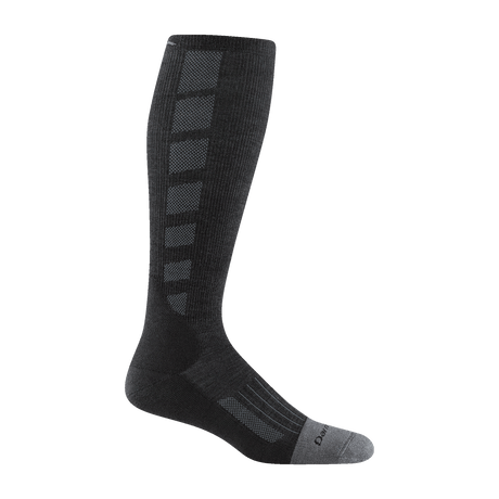 Darn Tough Mens Stanley K Over-the-Calf Lightweight Work Socks  -  Small / Gravel