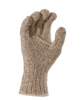 Fox River Ragg Gloves  -  Small / Brown Tweed