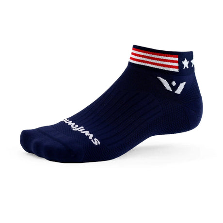 Swiftwick Vision One Tribute Stars and Stripes Socks  -  Small / Tribute Stars and Stripes