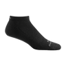 Darn Tough No Show Midweight Tactical Socks with Cushion  -  X-Small / Black