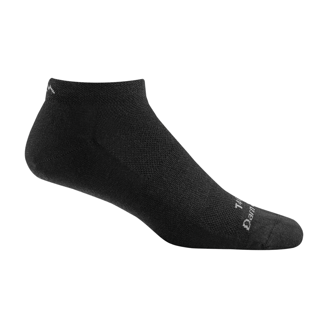 Darn Tough No Show Midweight Tactical Socks with Cushion  -  X-Small / Black
