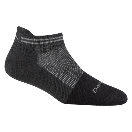 Darn Tough Womens Steely No Show Tab Lightweight Work Socks  -  Small / Gravel
