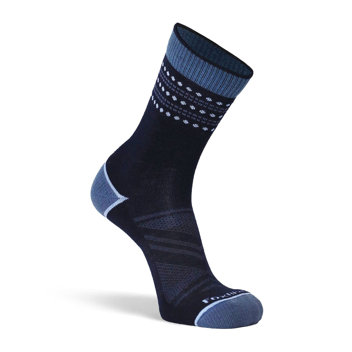 Fox River Womens Long Trail Lightweight Crew Socks - Small / Navy