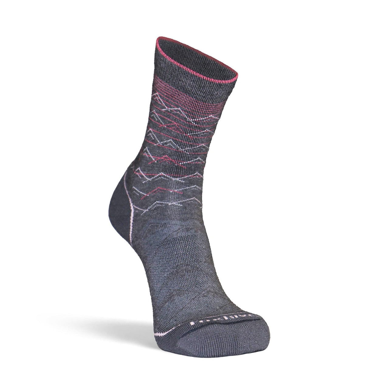 Fox River Womens Mountain Lightweight Crew Socks  -  Medium / Gray