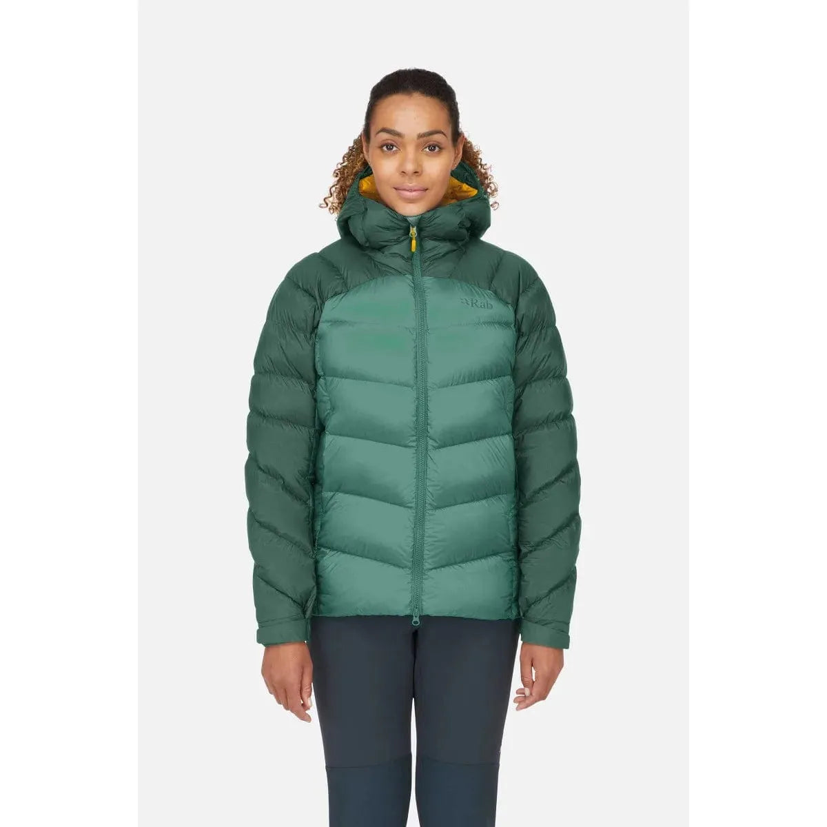 Rab Womens Neutrino Pro Jacket  -  8 / Green Slate/Eucalyptus