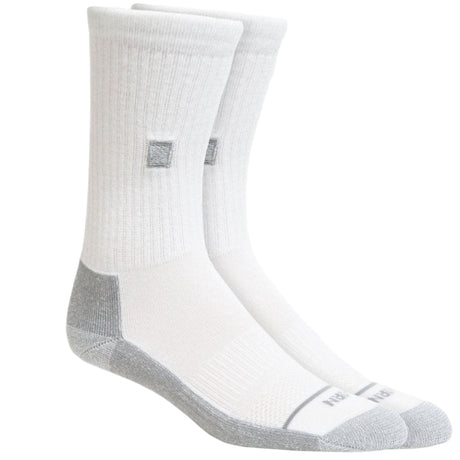 WORN Everyday Enhanced Crew Socks  -  Large / White