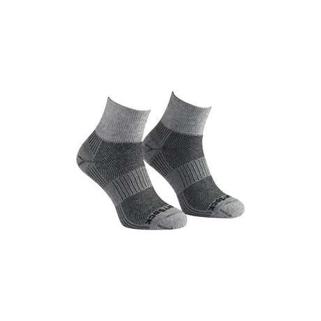 Wrightsock Double-Layer ECO Light Hike Quarter Socks  -  Small / Black/White