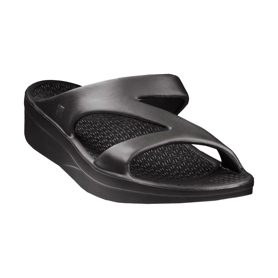Telic Womens Z-Strap Sandals  -  5 / Midnight Black