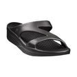 Telic Womens Z-Strap Sandals  -  5 / Midnight Black