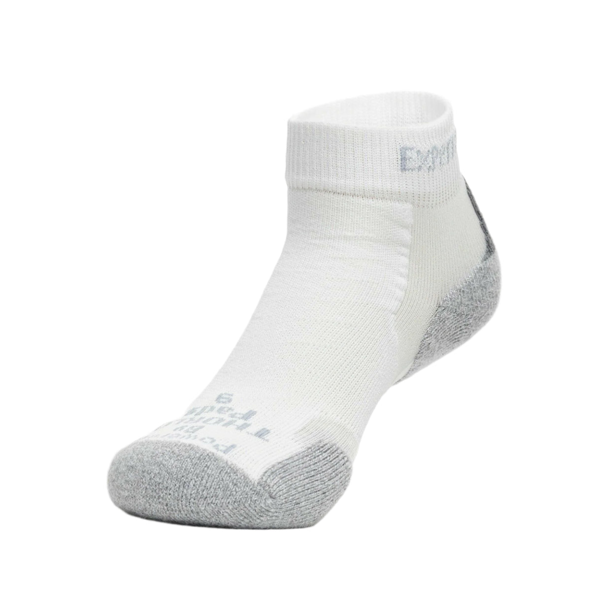 Thorlo Experia TECHFIT Light Cushion Ankle Socks  -  Small / White