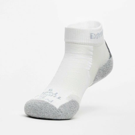 Thorlo Experia TECHFIT Light Cushion Ankle Socks  -  Small / White