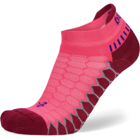 Balega Silver No Show Tab Socks  -  Small / Watermelon