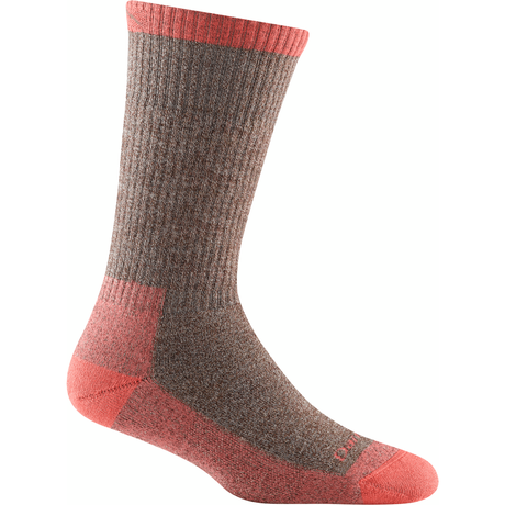 Darn Tough Womens Nomad Boot Midweight Hiking Socks - Clearance  -  Small / Brown