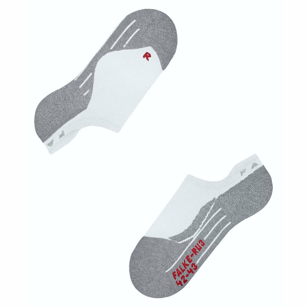 FALKE Mens RU3 Comfort Invisible Running No Show Socks -