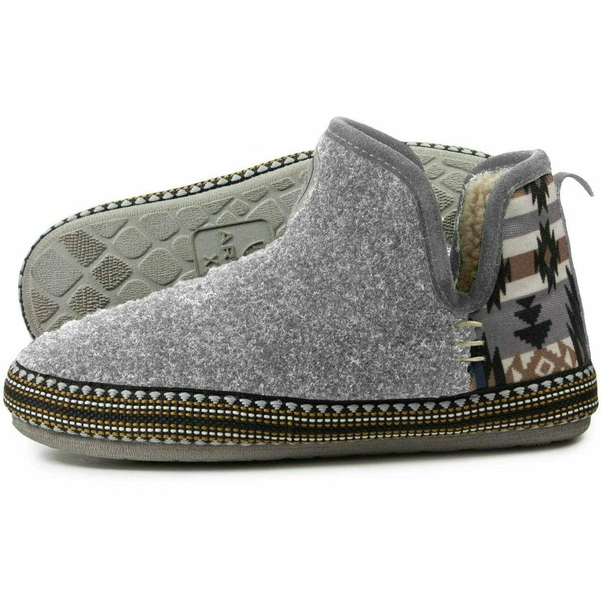 Ariat Womens Bootie Slippers - Clearance  -  X-Small / Charcoal Southwest