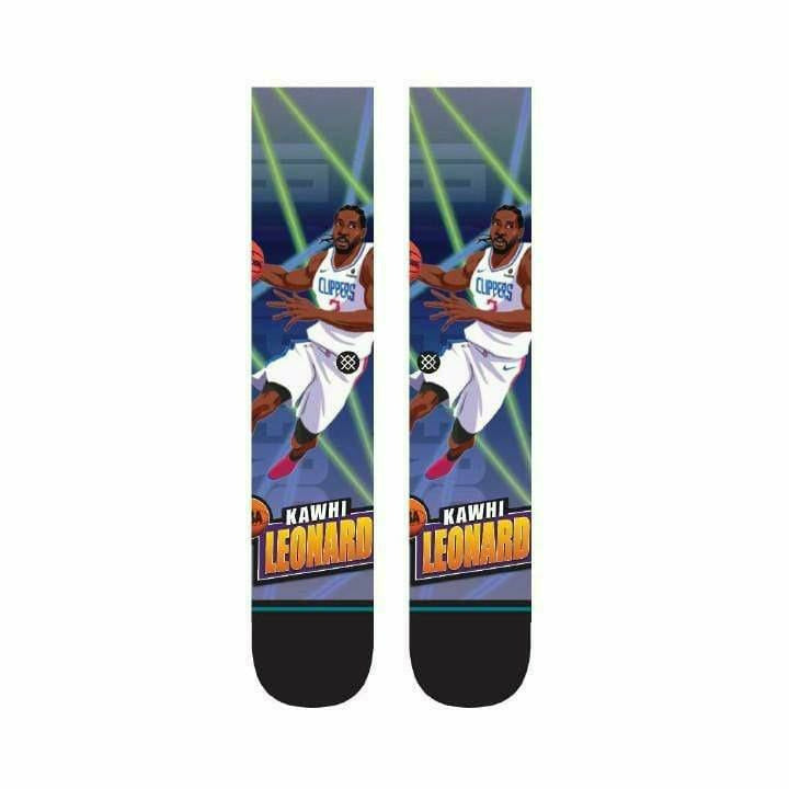 Stance Mens NBA Leonard Fast Break Socks  -  Large / Multi