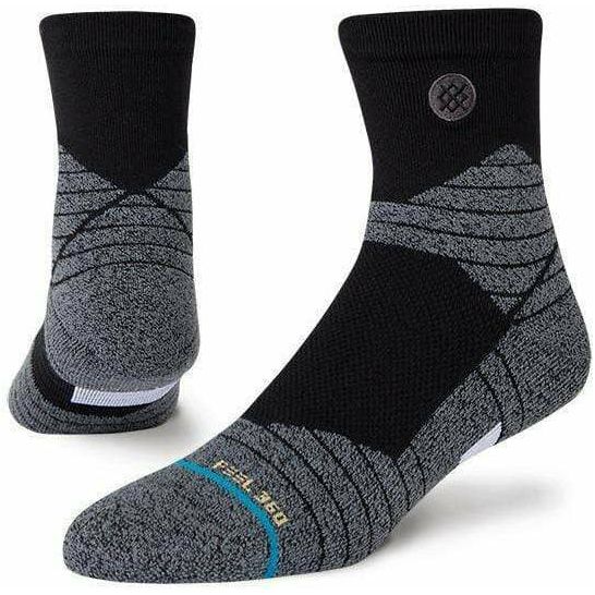 Stance Icon Sport Quarter Socks  -  Medium / Black