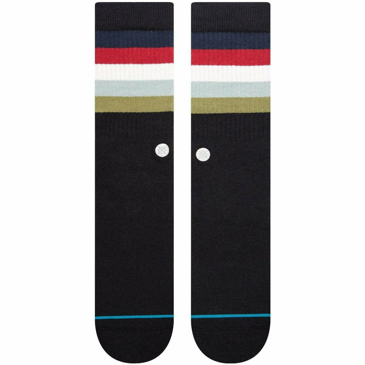 Stance Mens Maliboo Crew Socks  -  Large / Black Fade
