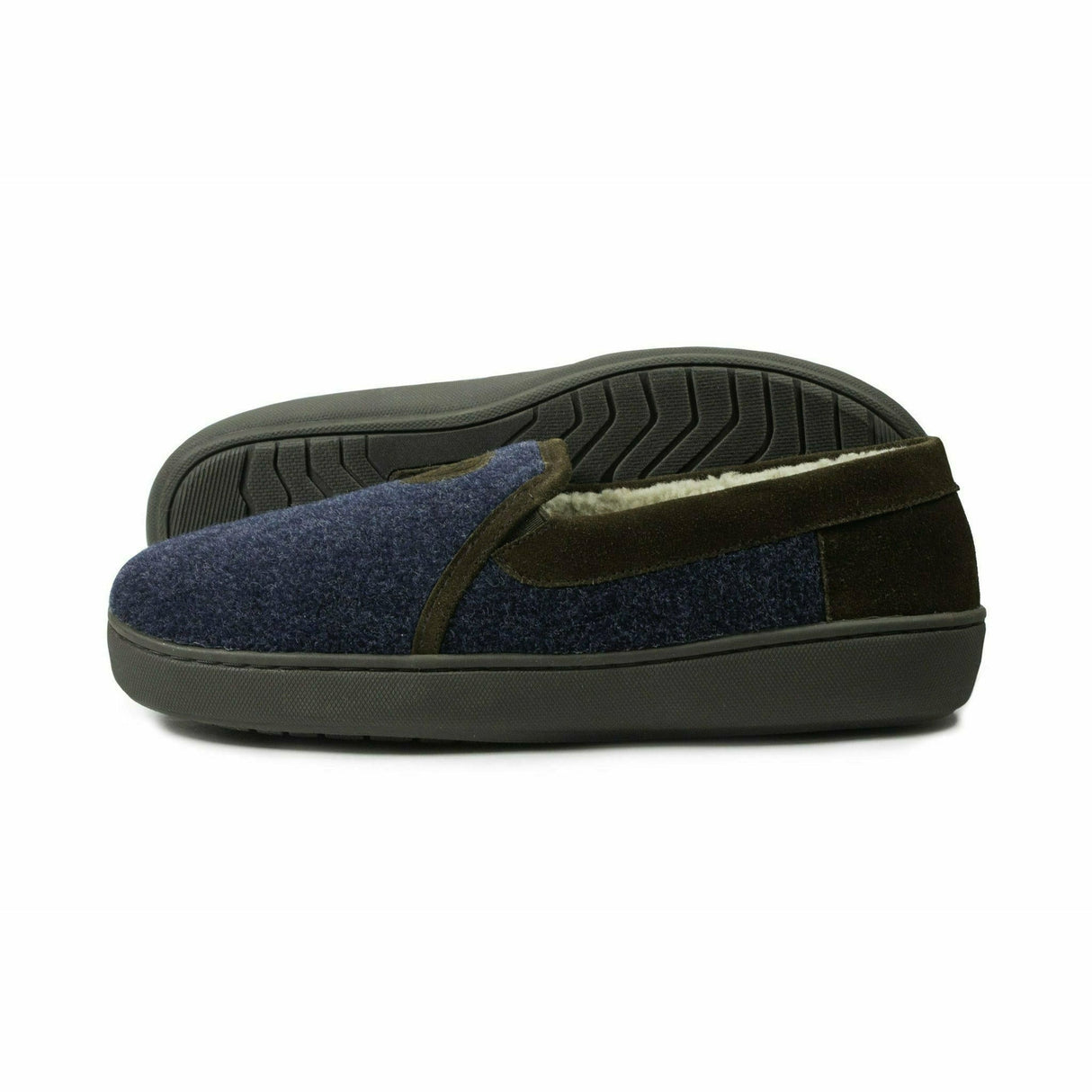 Ariat Mens Lincoln Slippers  -  8 / Navy