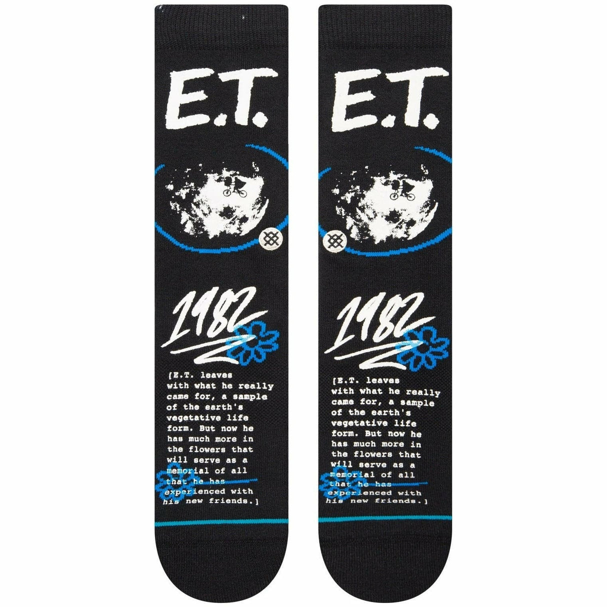 Stance Extra Terrestrial Crew Socks  -  Medium / Black