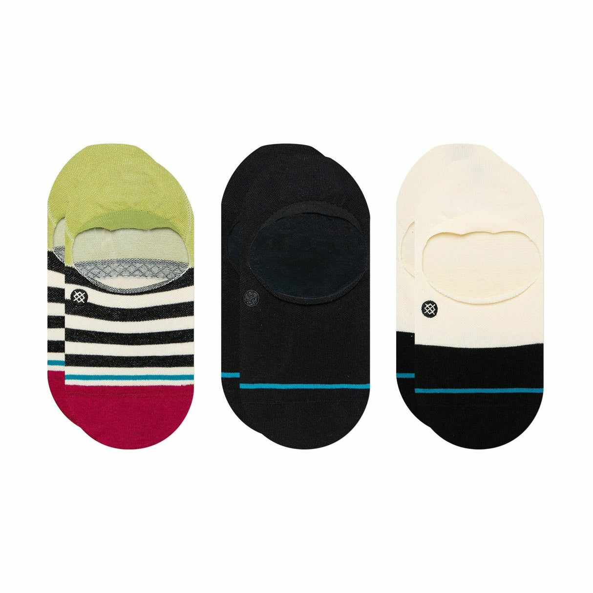 Stance Womens Absolute 3-Pack Socks  -  Small / Black