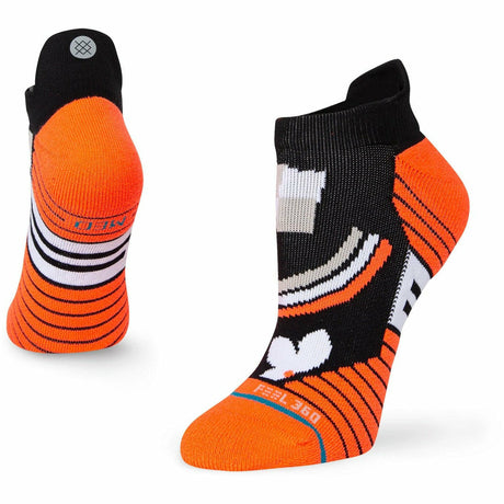 Stance Womens Brickyard Race Tab Socks  -  Small / Black