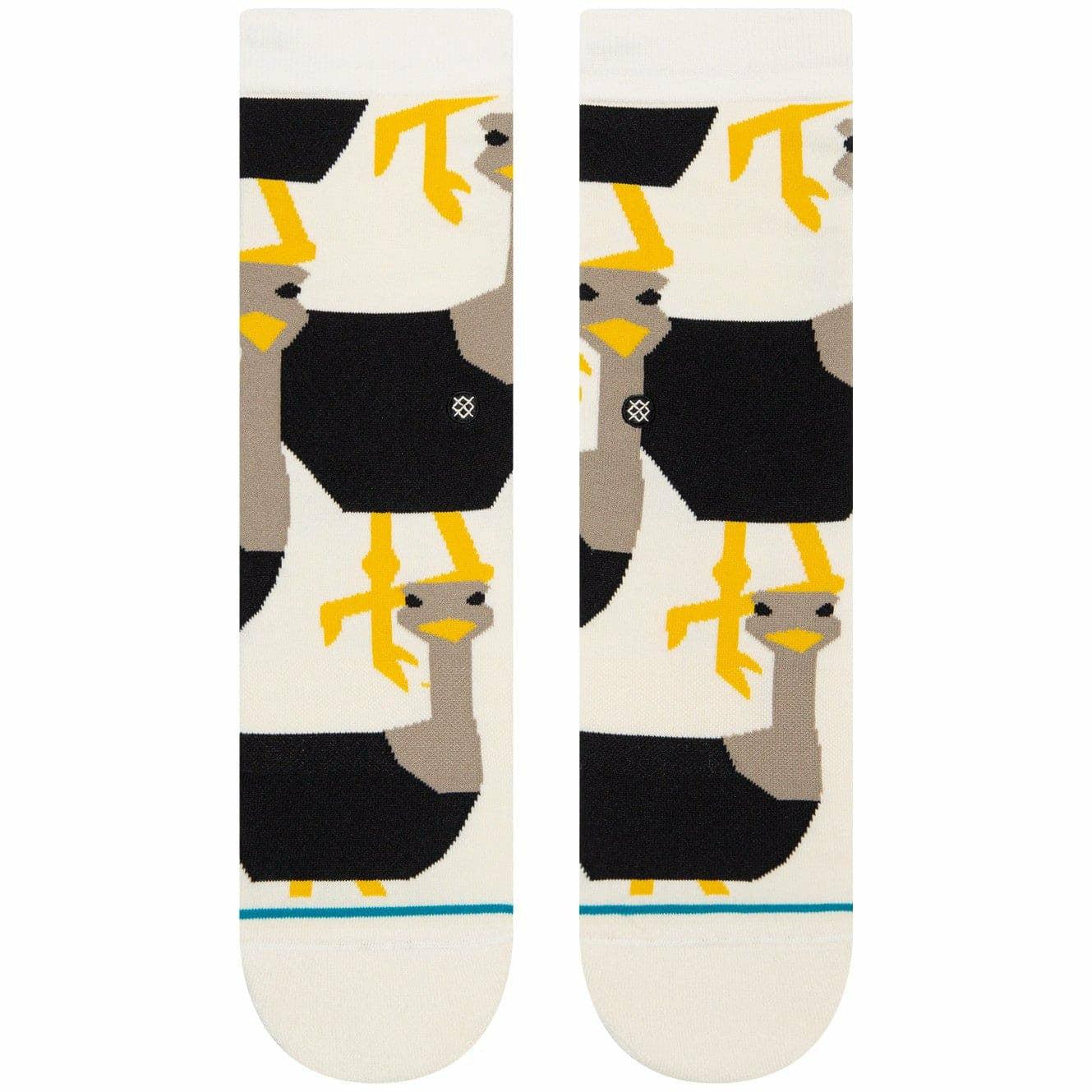 Stance Womens Pepper The Ostrich Crew Socks  -  Medium / Off White