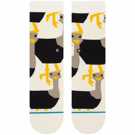 Stance Womens Pepper The Ostrich Crew Socks  -  Medium / Off White