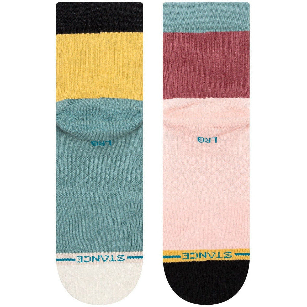 Stance Blocked Quarter Socks  -