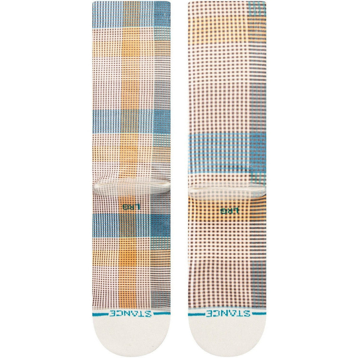 Stance Tartan Casual Crew Socks  -