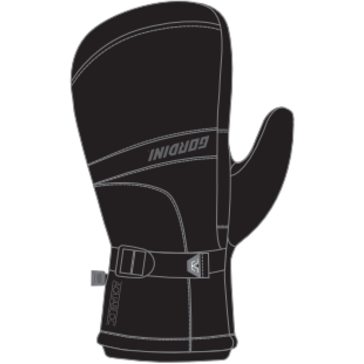 Gordini Junior Aquabloc Mittens  -  X-Large / Black