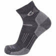 Point6 37.5 Light Mini Crew Hiking Socks  -  Medium / Gray