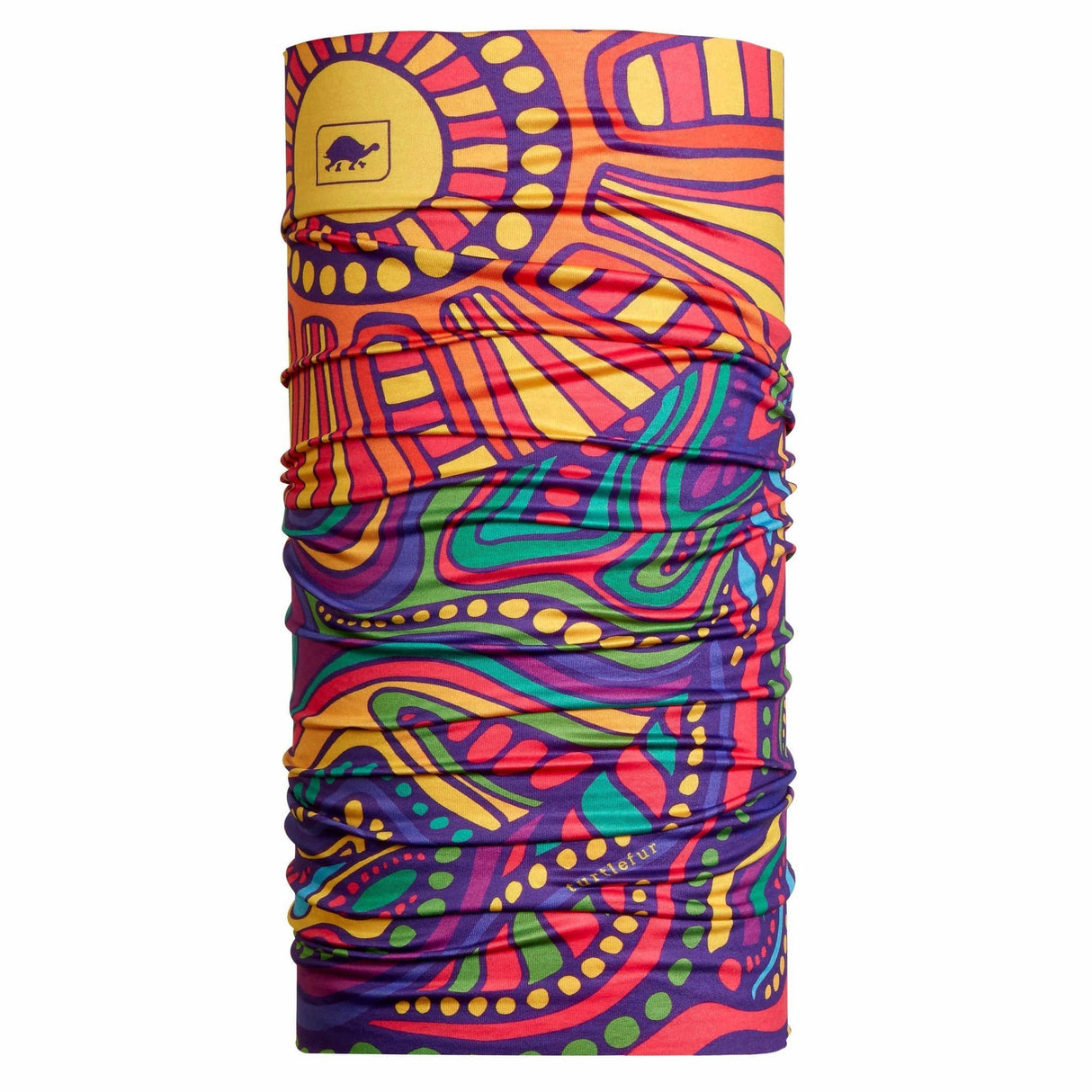 Turtle Fur Comfort Shell Totally Tubular - One Size Fits Most / Psychedelic Sunshine