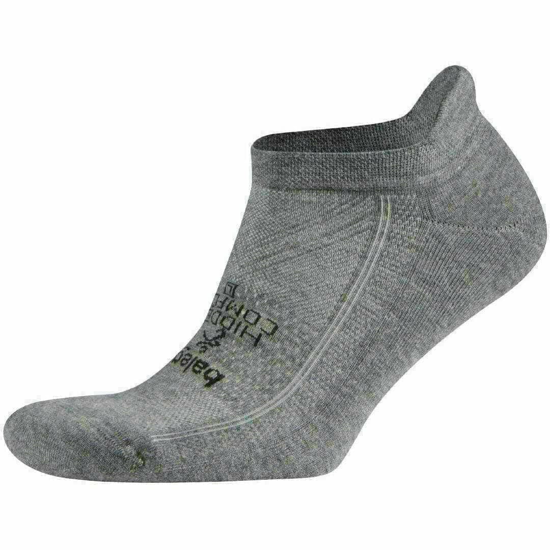 Balega Hidden Comfort No Show Tab Socks - Small / Charcoal