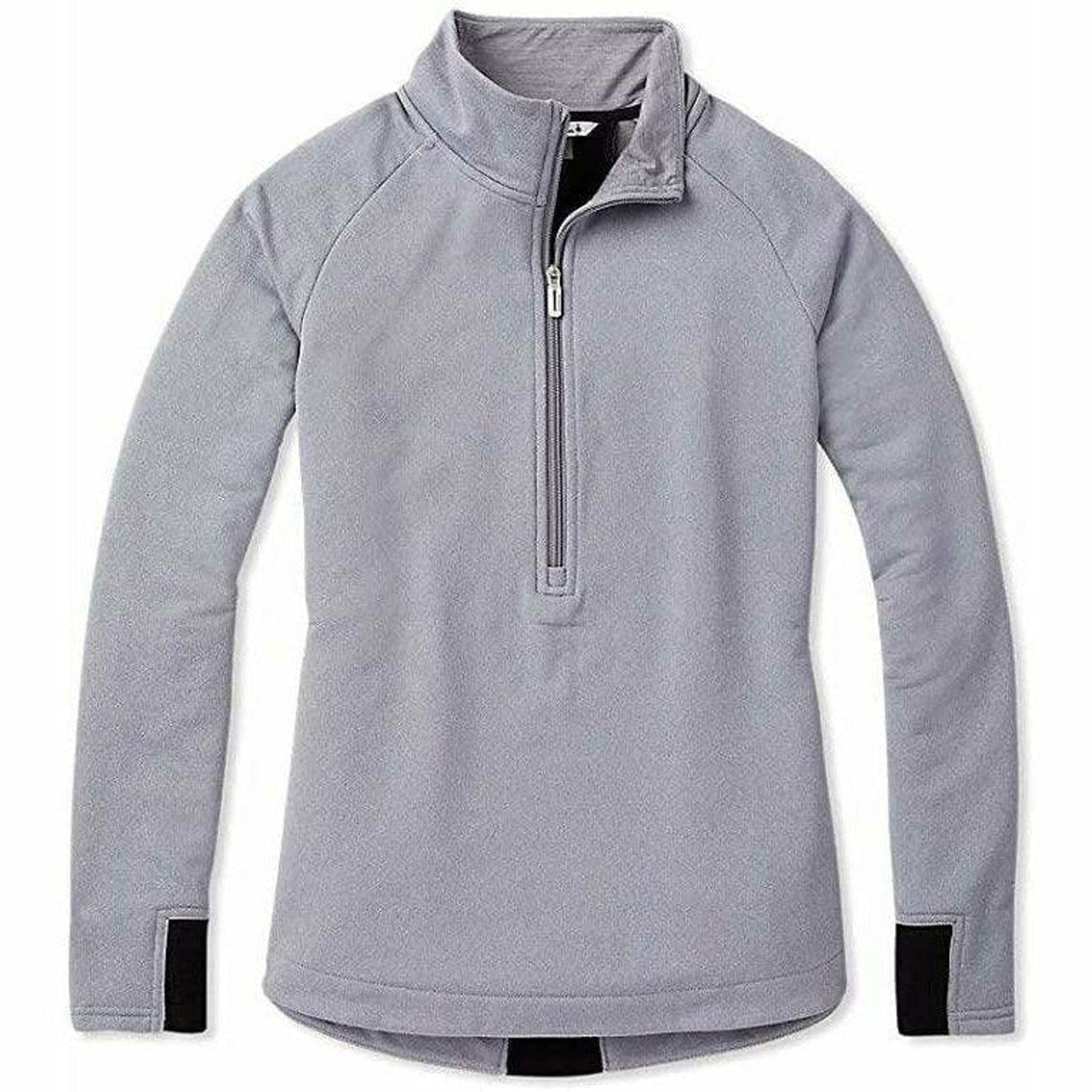 Smartwool Womens Merino Sport Fleece 1/2 Zip - Clearance  -  Small / Light Gray Heather