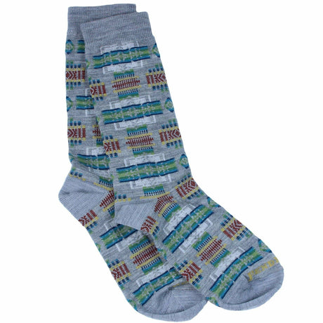 Pendleton Chief Joseph Crew Socks  -  Medium / Gray