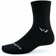 Swiftwick Pursuit Six Light Hike Socks  -  Small / Black