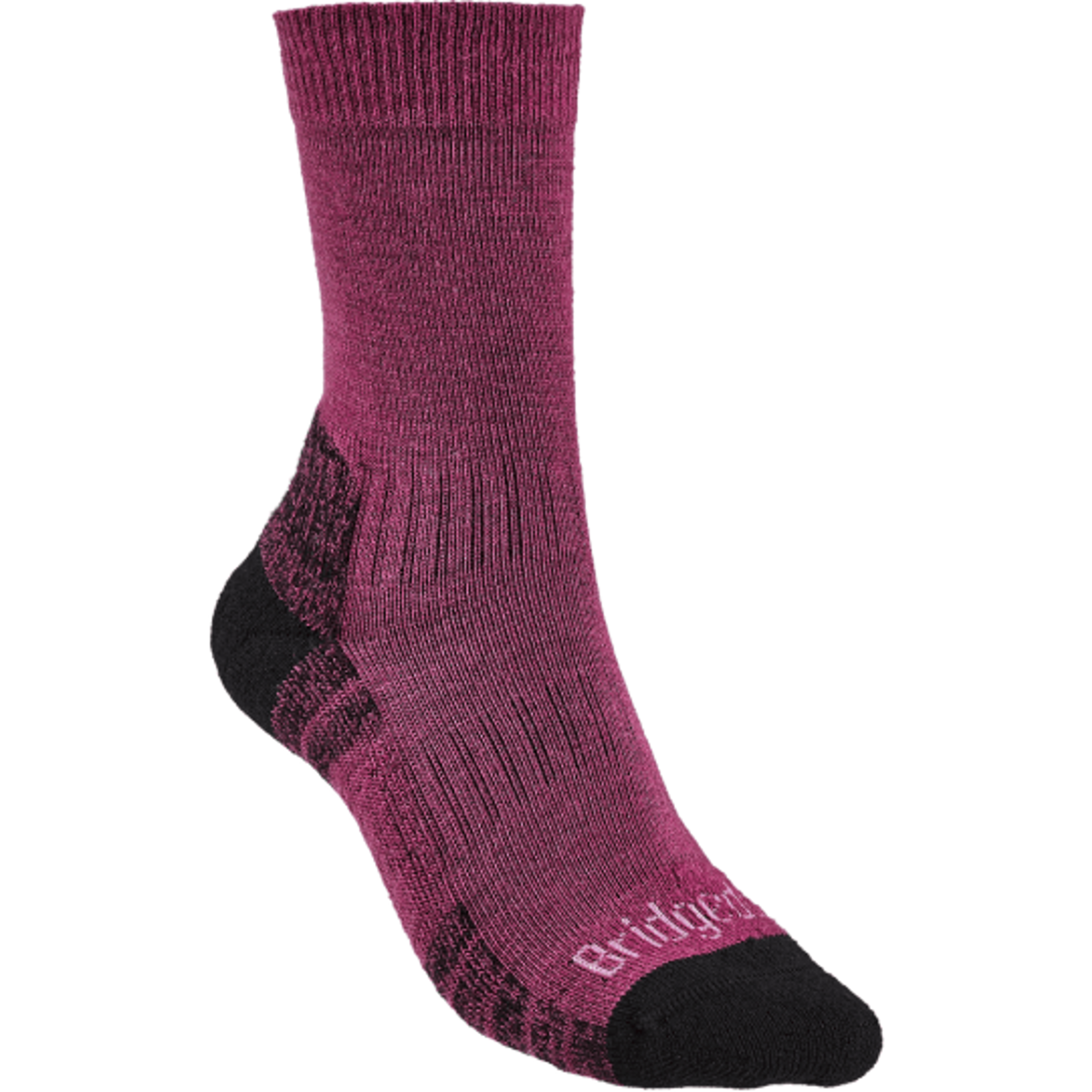 Bridgedale Womens Lightweight Merino Performance Boot Socks  -  Small / Berry
