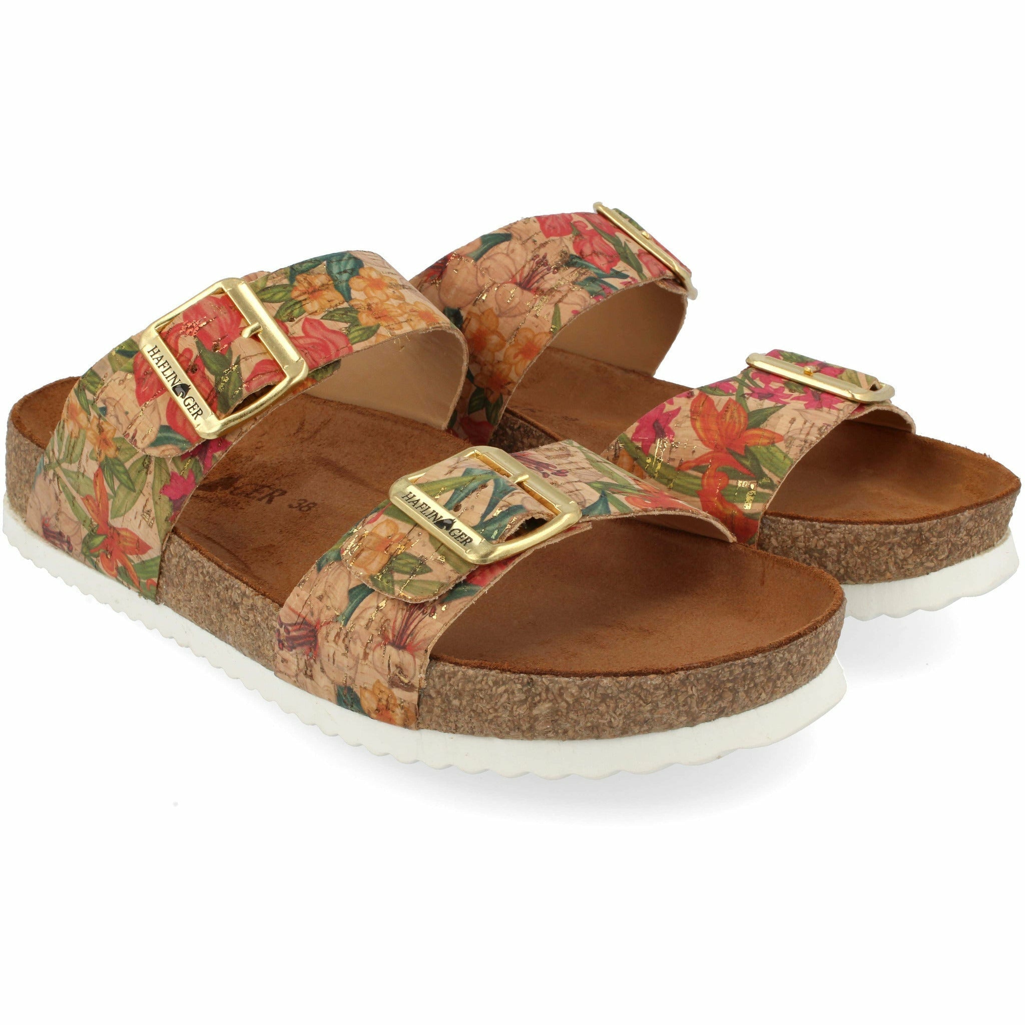 Haflinger Andrea Sandals  -  36 / Cork Multi