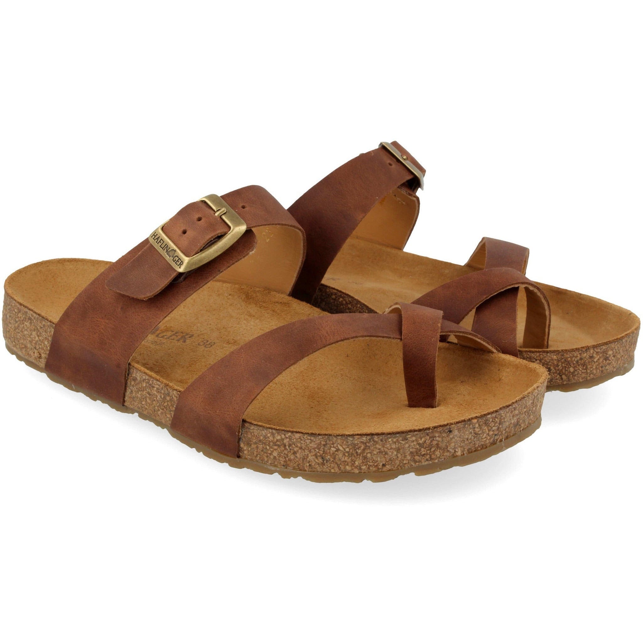 Haflinger Womens Juno Sandals  -  36 / Saddale