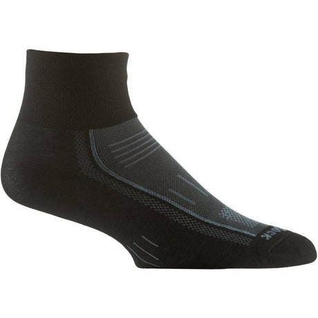 Wrightsock Double-Layer Endurance Quarter Socks  -  Small / Black