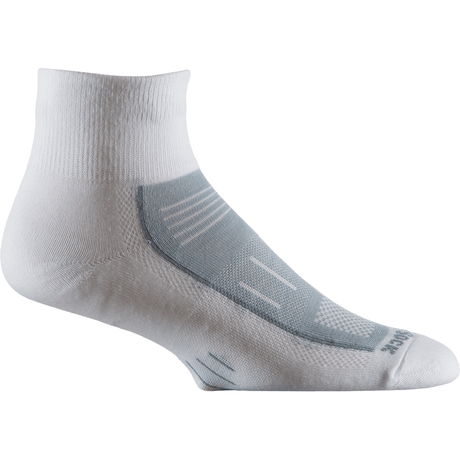 Wrightsock Double-Layer Endurance Quarter Socks  -  Small / White